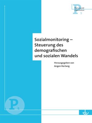 cover image of Sozialmonitoring--Steuerung des demografischen Wandels